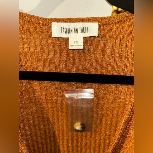 NEW! Rust Orange Sweater - Picture 2 of 7